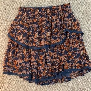 NWOT ALLISON NEW YORK Floral Skirt